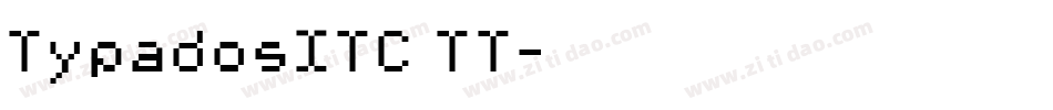 TypadosITC TT字体转换
